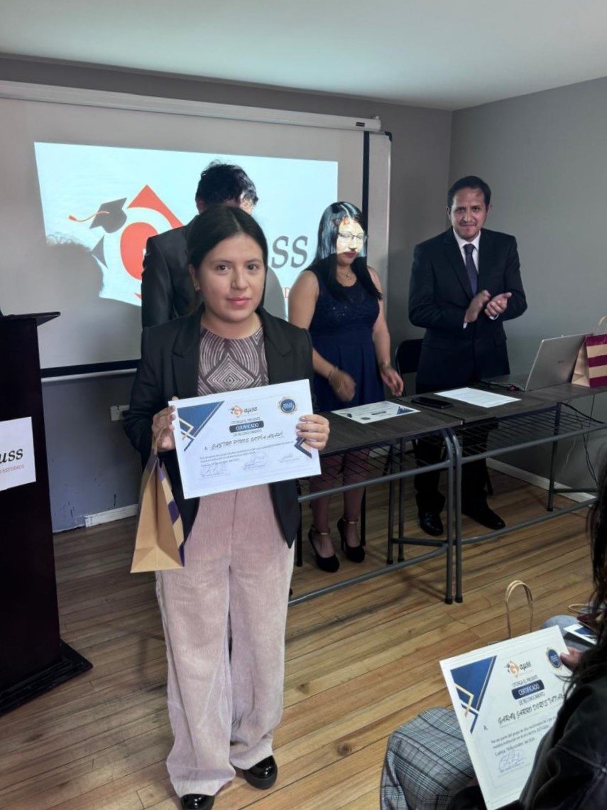 Reconocimiento a estudiante